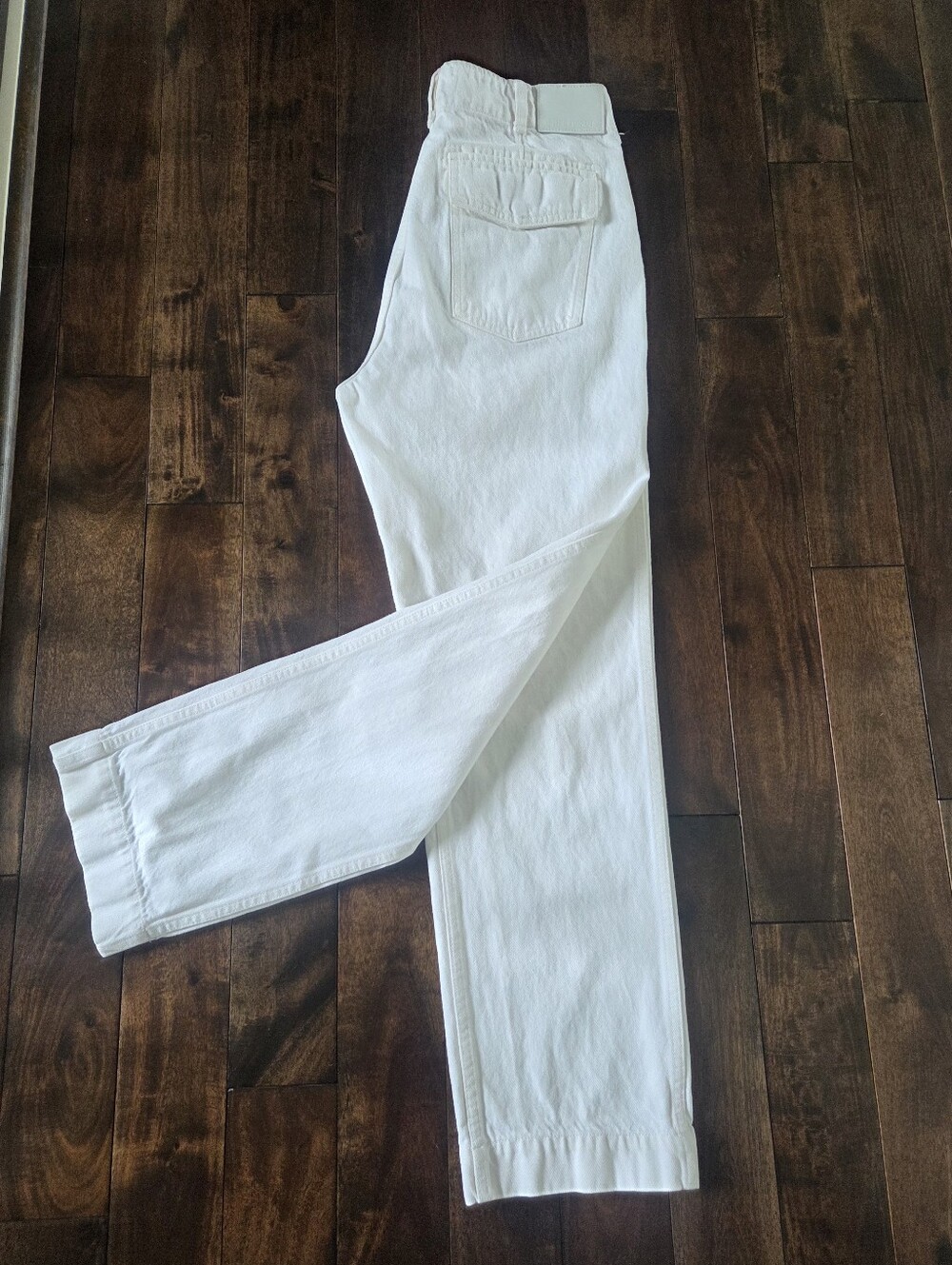 Aritizia Denim Forum The Joni High Rise Utility Jeans - White - 28 - Picture 4 of 12